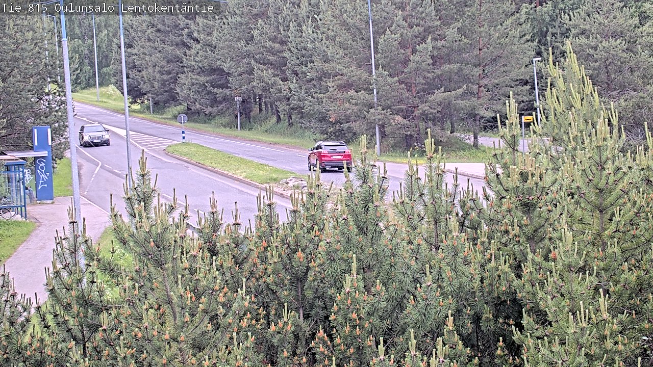 Kelikamerat Kuva Tie 816 Oulunsalo, Lentokentäntie, Oulu, Pohjois-Pohjanmaa