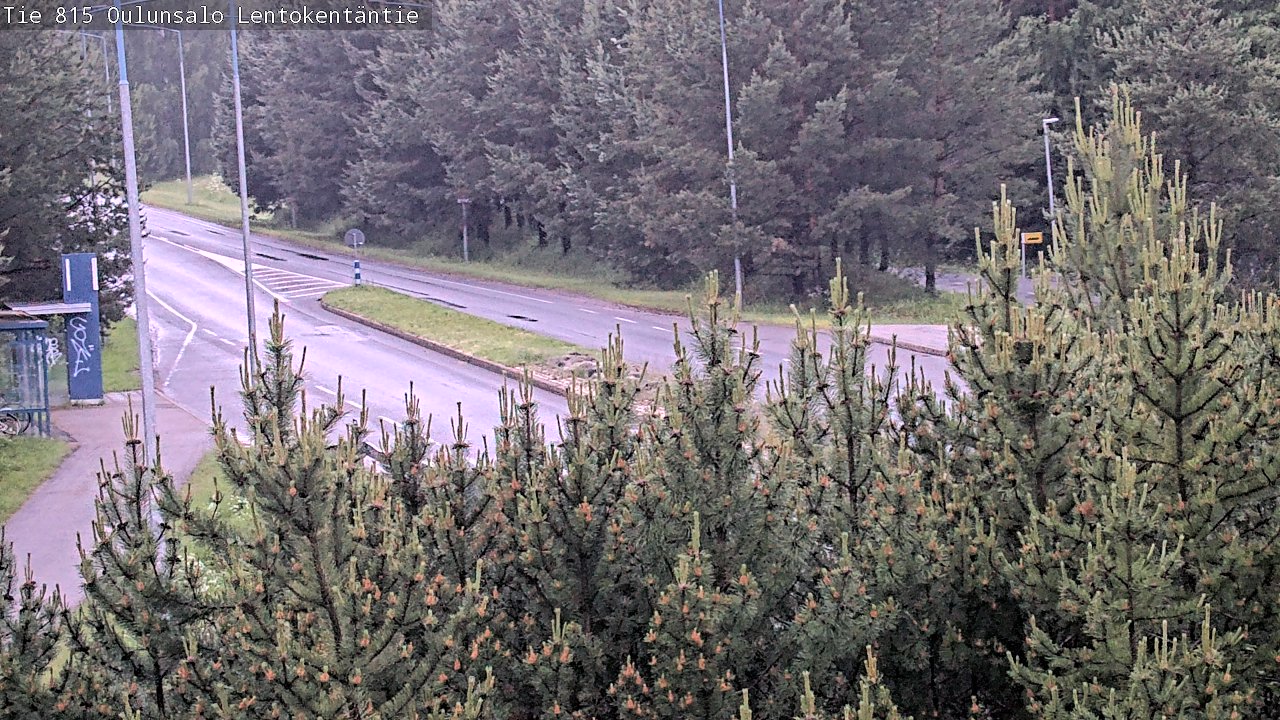 Kelikamerat Kuva Tie 816 Oulunsalo, Lentokentäntie, Oulu, Pohjois-Pohjanmaa