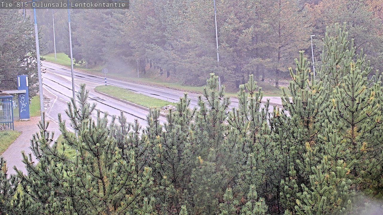 Weather Camera Image Road 816 Oulunsalo, Lentokentäntie, Oulu, Pohjois-Pohjanmaa