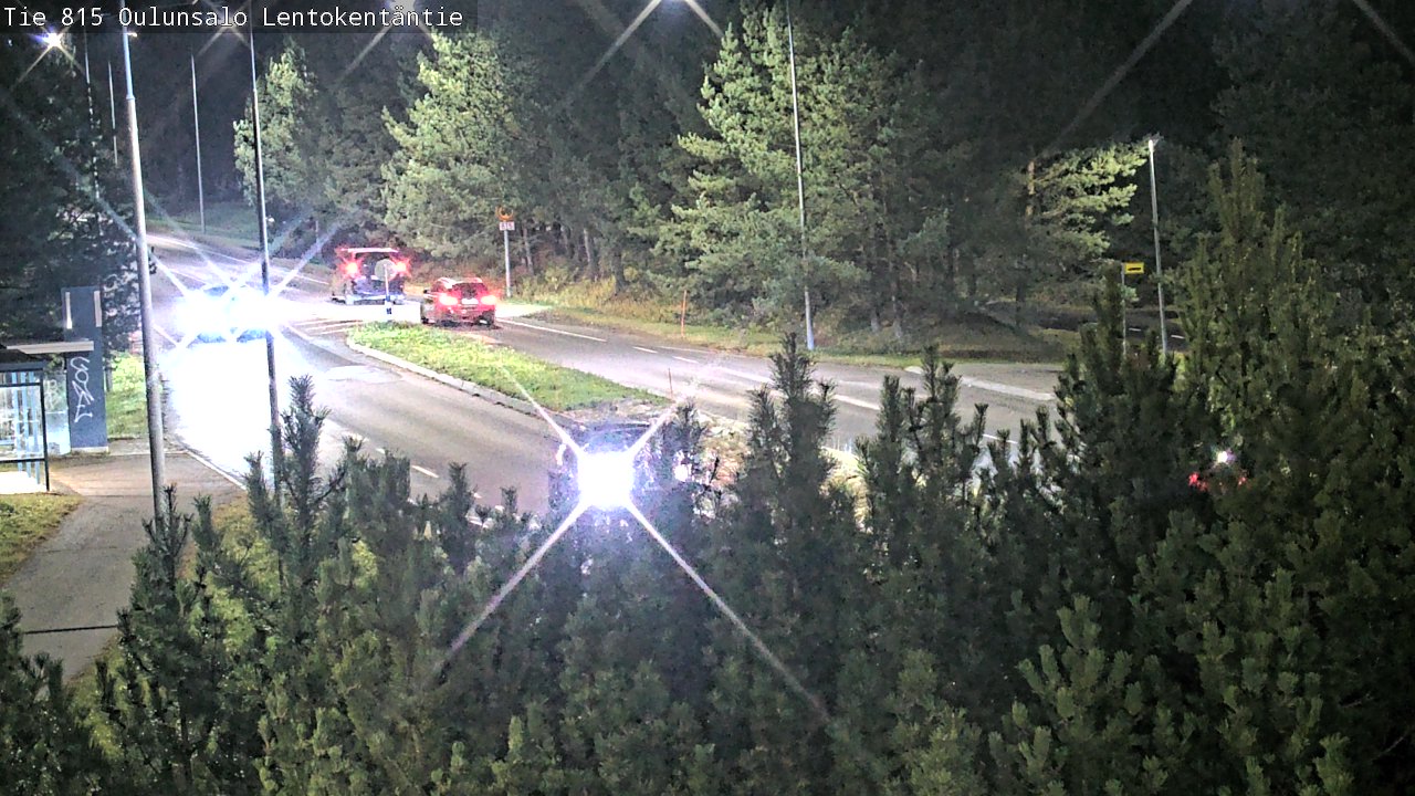 Kelikamerat Kuva Tie 816 Oulunsalo, Lentokentäntie, Oulu, Pohjois-Pohjanmaa