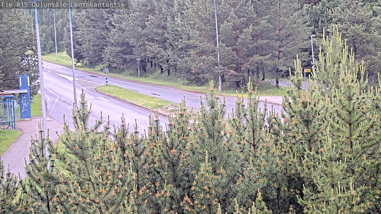 Kelikamerat Kuva Tie 816 Oulunsalo, Lentokentäntie, Oulu, Pohjois-Pohjanmaa