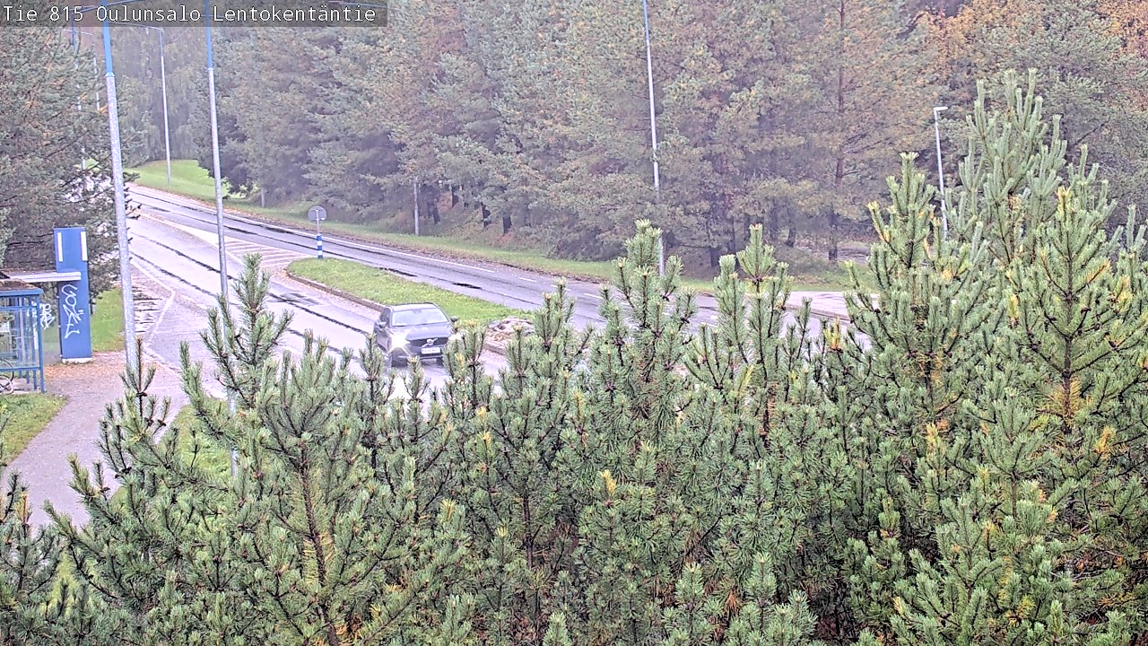 Weather Camera Image Road 816 Oulunsalo, Lentokentäntie, Oulu, Pohjois-Pohjanmaa