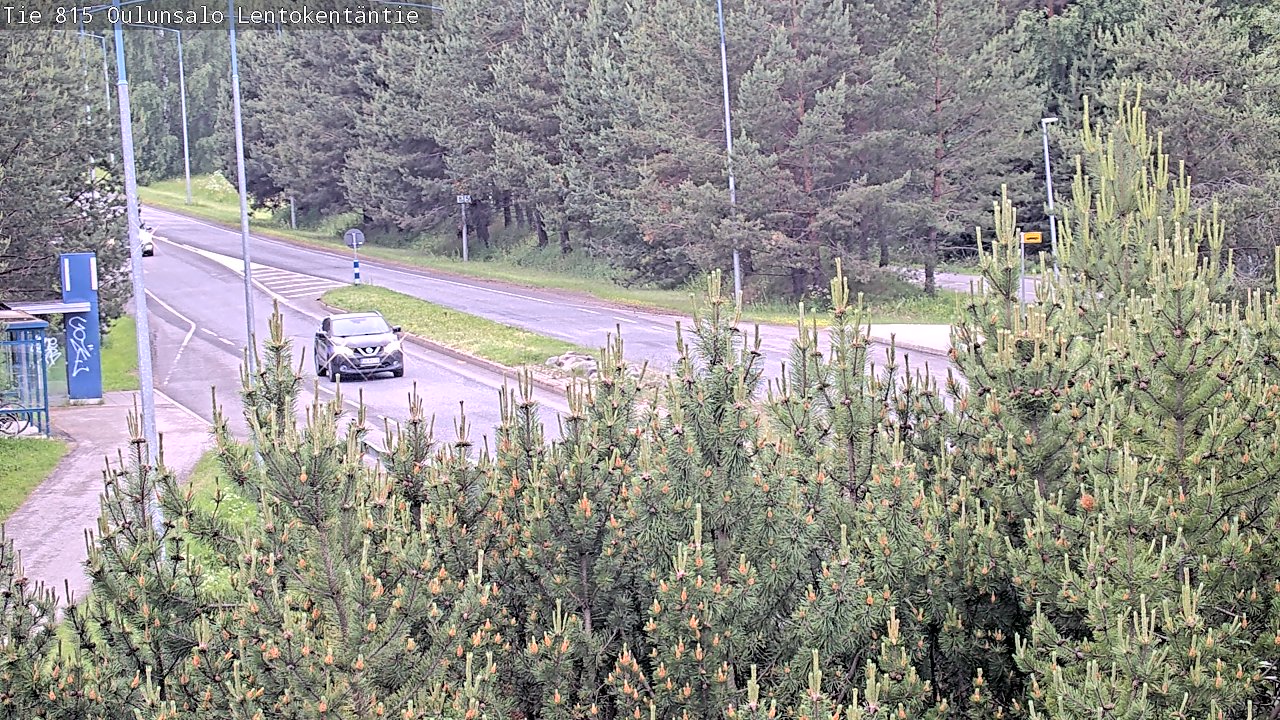 Kelikamerat Kuva Tie 816 Oulunsalo, Lentokentäntie, Oulu, Pohjois-Pohjanmaa