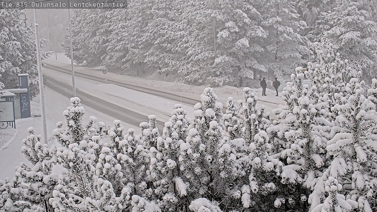 Kelikamerat Kuva Tie 816 Oulunsalo, Lentokentäntie, Oulu, Pohjois-Pohjanmaa