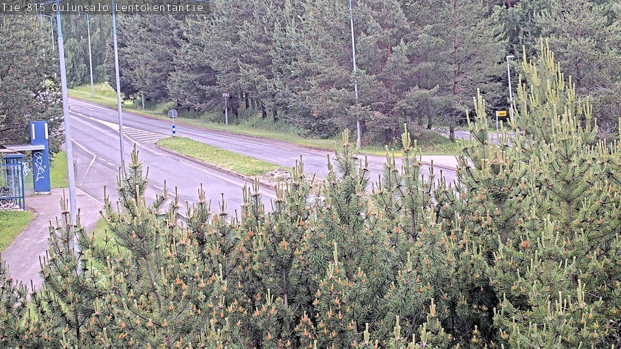 Kelikamerat Kuva Tie 816 Oulunsalo, Lentokentäntie, Oulu, Pohjois-Pohjanmaa