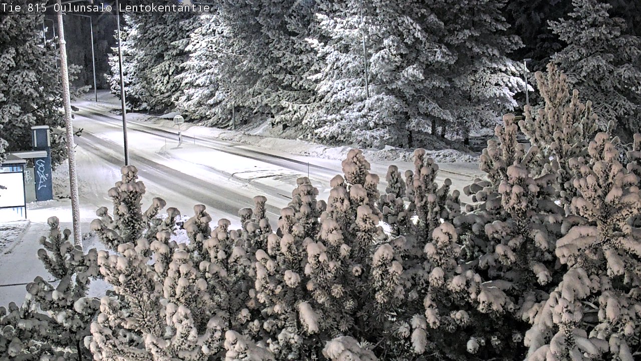 Kelikamerat Kuva Tie 816 Oulunsalo, Lentokentäntie, Oulu, Pohjois-Pohjanmaa