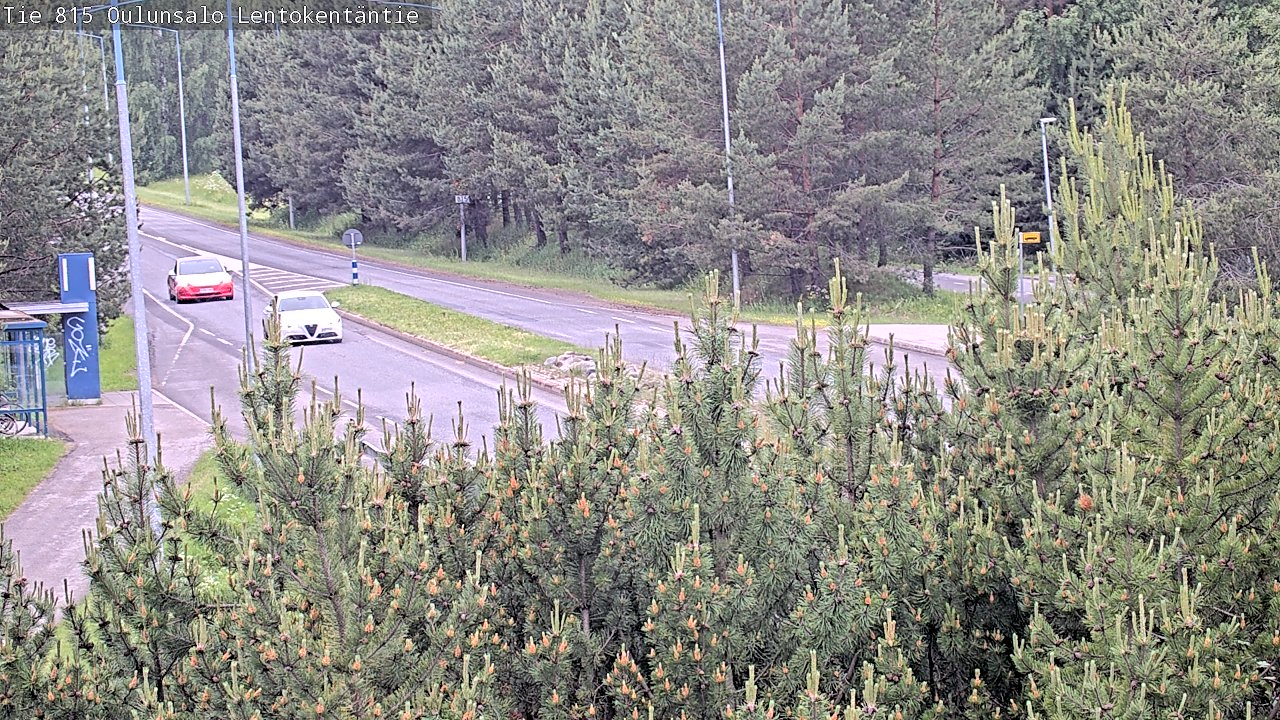 Kelikamerat Kuva Tie 816 Oulunsalo, Lentokentäntie, Oulu, Pohjois-Pohjanmaa