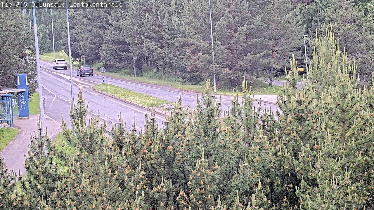 Kelikamerat Kuva Tie 816 Oulunsalo, Lentokentäntie, Oulu, Pohjois-Pohjanmaa
