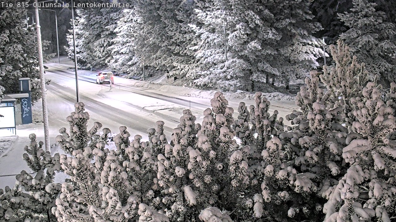 Kelikamerat Kuva Tie 816 Oulunsalo, Lentokentäntie, Oulu, Pohjois-Pohjanmaa