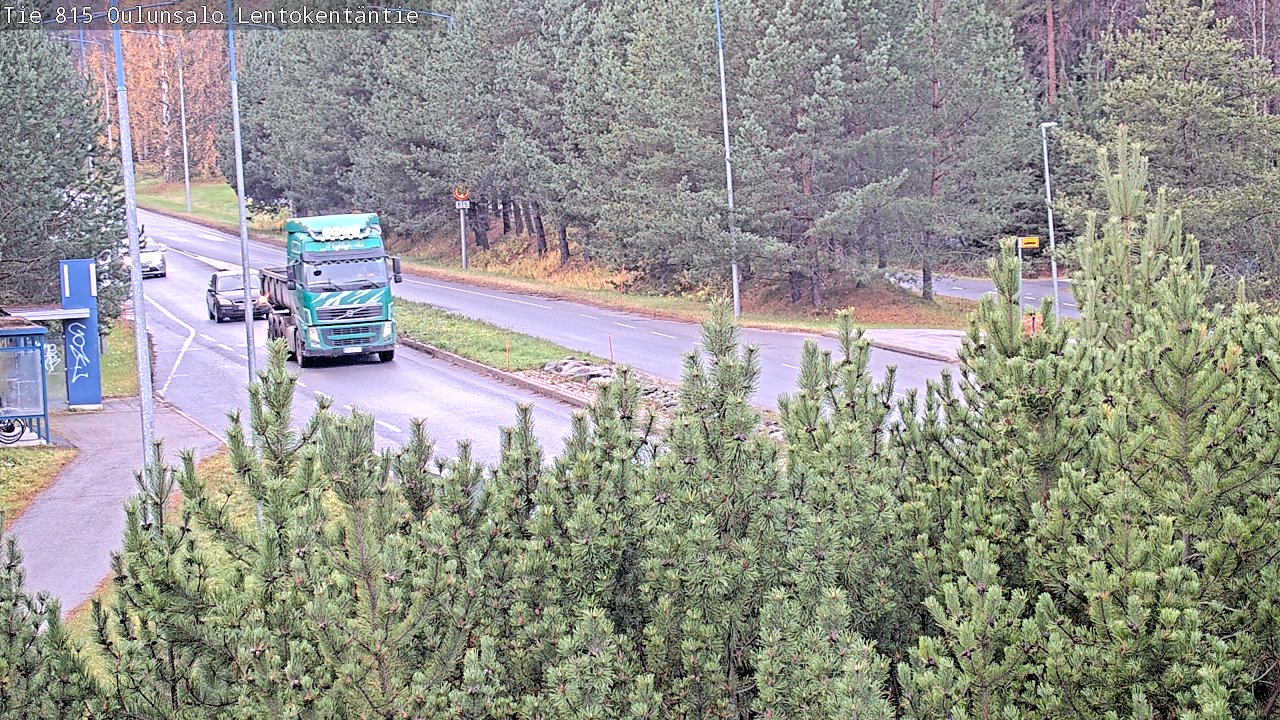 Kelikamerat Kuva Tie 816 Oulunsalo, Lentokentäntie, Oulu, Pohjois-Pohjanmaa