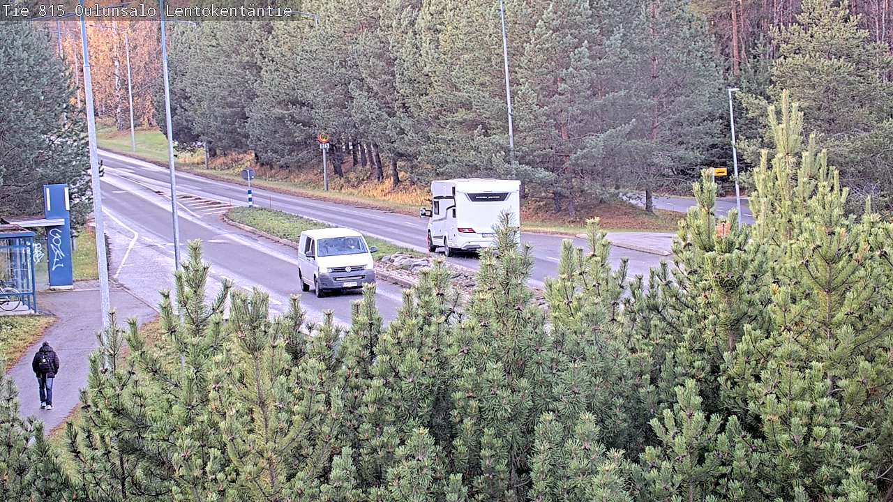 Kelikamerat Kuva Tie 816 Oulunsalo, Lentokentäntie, Oulu, Pohjois-Pohjanmaa