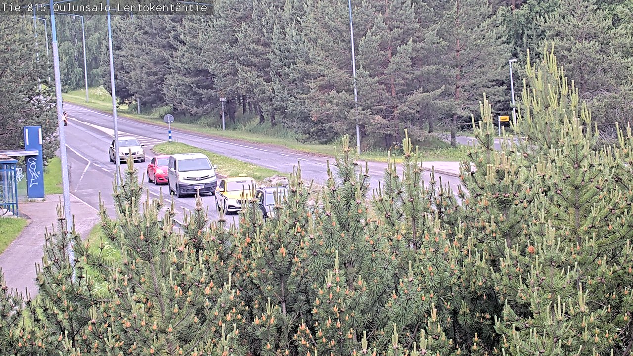 Kelikamerat Kuva Tie 816 Oulunsalo, Lentokentäntie, Oulu, Pohjois-Pohjanmaa