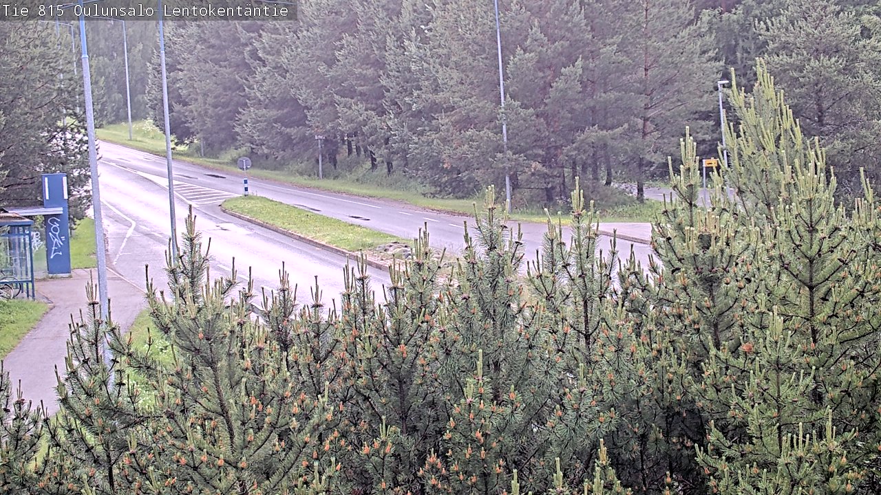 Kelikamerat Kuva Tie 816 Oulunsalo, Lentokentäntie, Oulu, Pohjois-Pohjanmaa