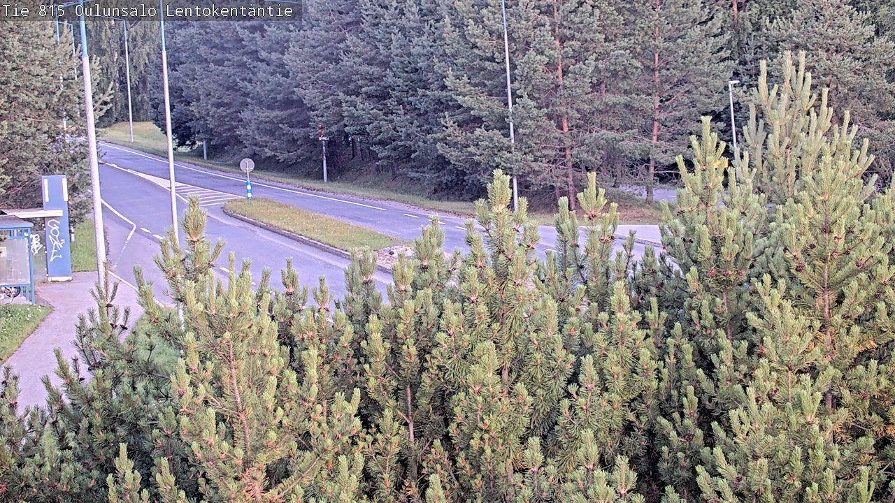 Kelikamerat Kuva Tie 816 Oulunsalo, Lentokentäntie, Oulu, Pohjois-Pohjanmaa