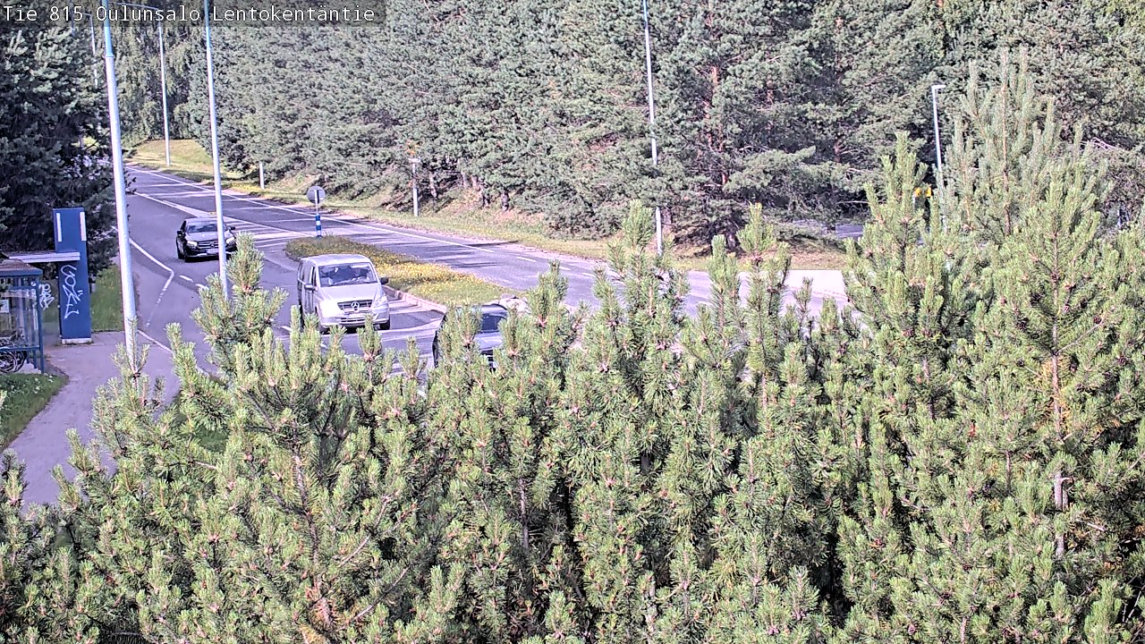 Weather Camera Image Road 816 Oulunsalo, Lentokentäntie, Oulu, Pohjois-Pohjanmaa