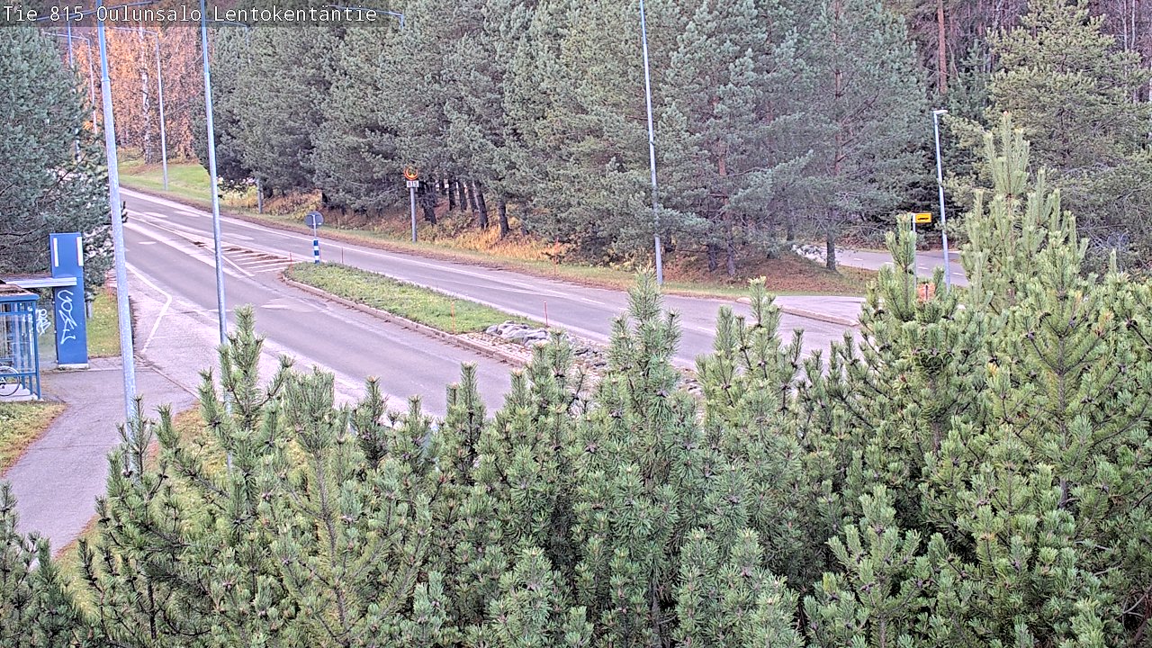 Kelikamerat Kuva Tie 816 Oulunsalo, Lentokentäntie, Oulu, Pohjois-Pohjanmaa