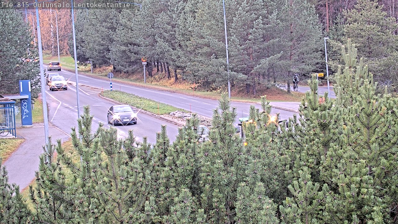 Kelikamerat Kuva Tie 816 Oulunsalo, Lentokentäntie, Oulu, Pohjois-Pohjanmaa