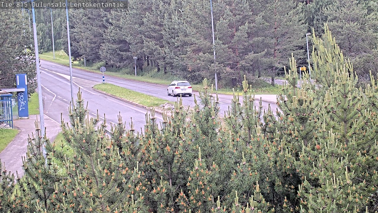Kelikamerat Kuva Tie 816 Oulunsalo, Lentokentäntie, Oulu, Pohjois-Pohjanmaa