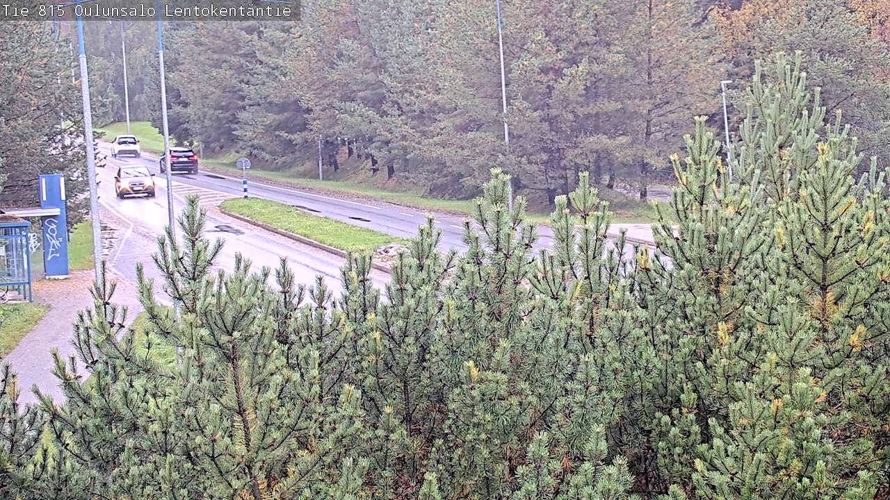 Weather Camera Image Road 816 Oulunsalo, Lentokentäntie, Oulu, Pohjois-Pohjanmaa