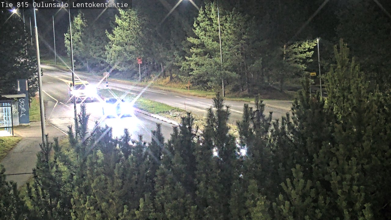 Kelikamerat Kuva Tie 816 Oulunsalo, Lentokentäntie, Oulu, Pohjois-Pohjanmaa