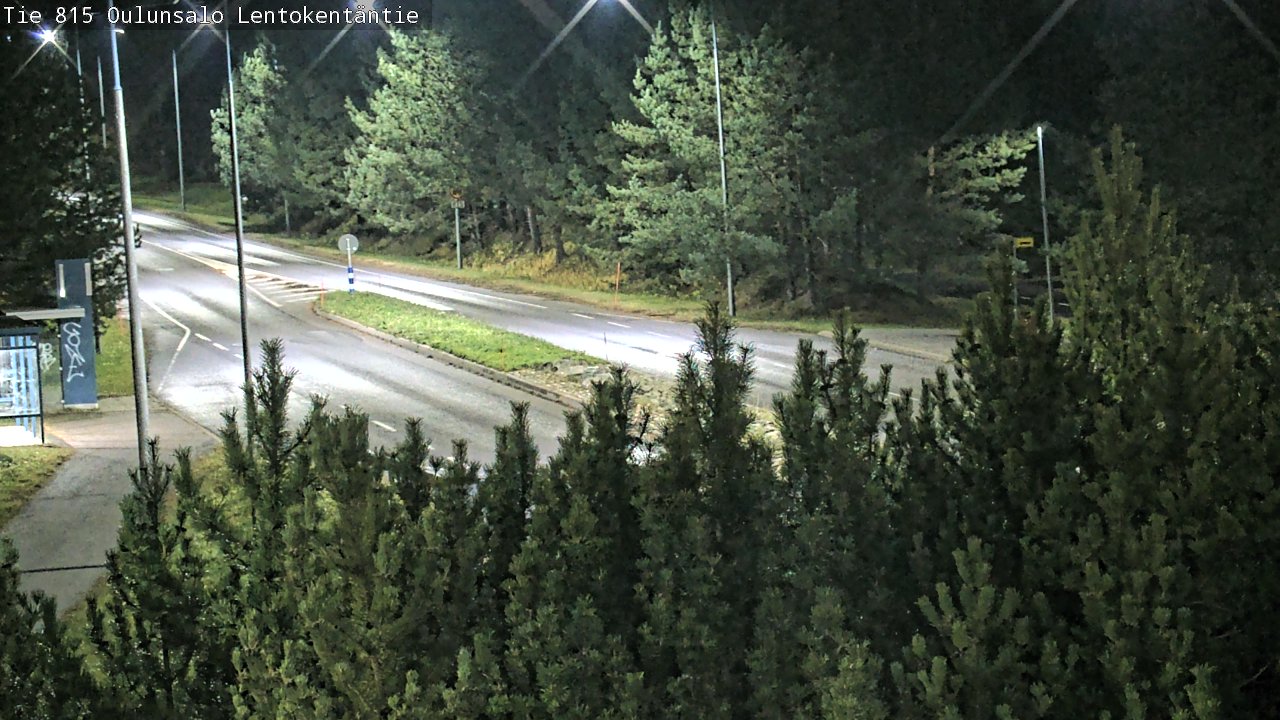 Kelikamerat Kuva Tie 816 Oulunsalo, Lentokentäntie, Oulu, Pohjois-Pohjanmaa