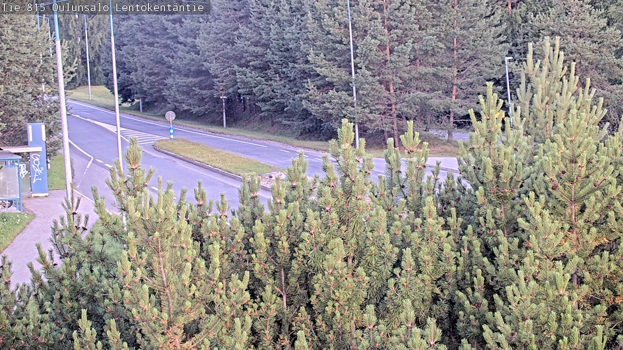Kelikamerat Kuva Tie 816 Oulunsalo, Lentokentäntie, Oulu, Pohjois-Pohjanmaa