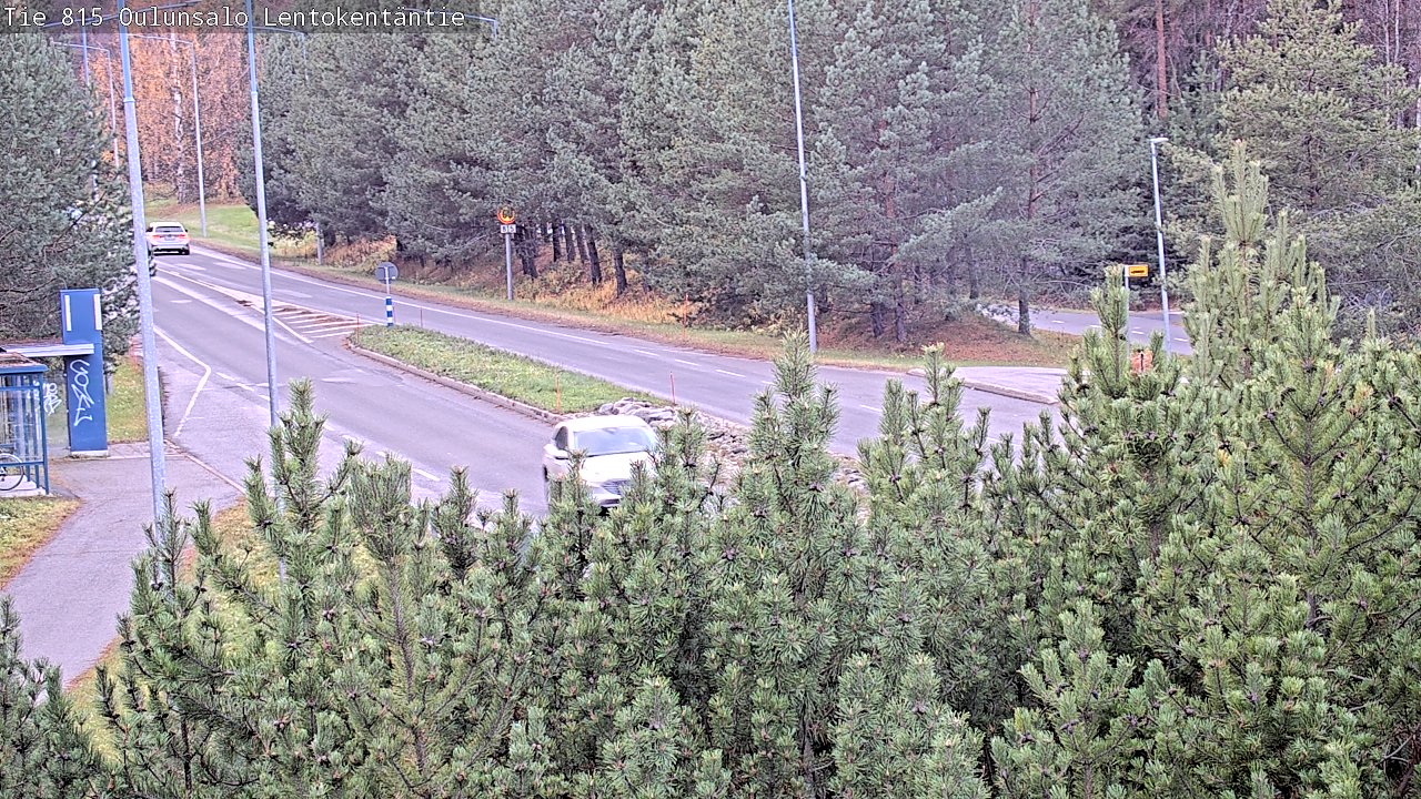 Kelikamerat Kuva Tie 816 Oulunsalo, Lentokentäntie, Oulu, Pohjois-Pohjanmaa