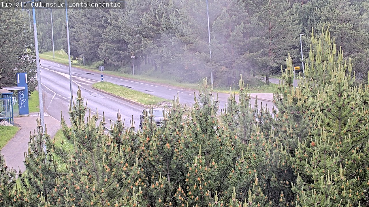 Kelikamerat Kuva Tie 816 Oulunsalo, Lentokentäntie, Oulu, Pohjois-Pohjanmaa