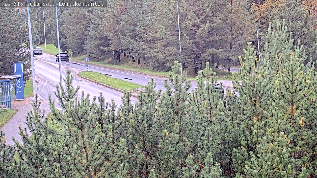 Weather Camera Image Road 816 Oulunsalo, Lentokentäntie, Oulu, Pohjois-Pohjanmaa
