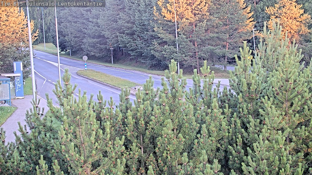 Kelikamerat Kuva Tie 816 Oulunsalo, Lentokentäntie, Oulu, Pohjois-Pohjanmaa