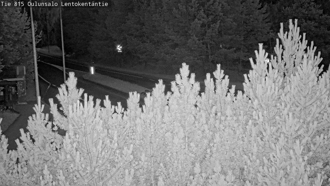 Kelikamerat Kuva Tie 816 Oulunsalo, Lentokentäntie, Oulu, Pohjois-Pohjanmaa