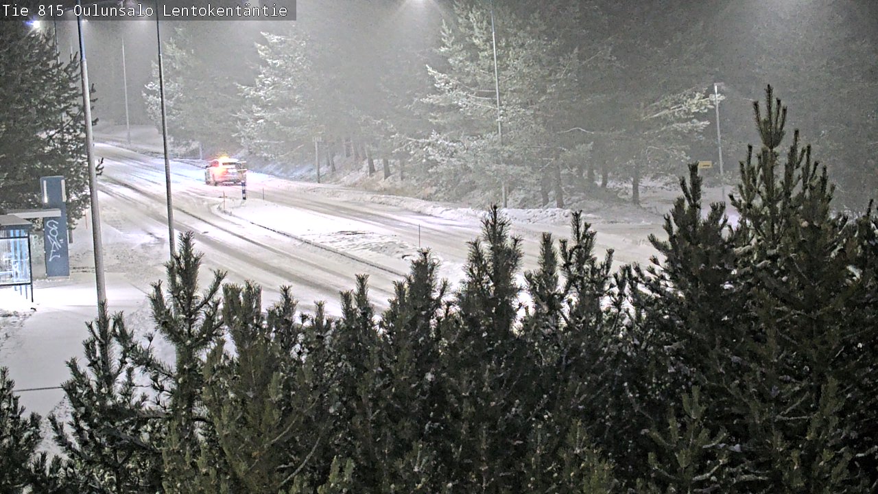 Kelikamerat Kuva Tie 816 Oulunsalo, Lentokentäntie, Oulu, Pohjois-Pohjanmaa