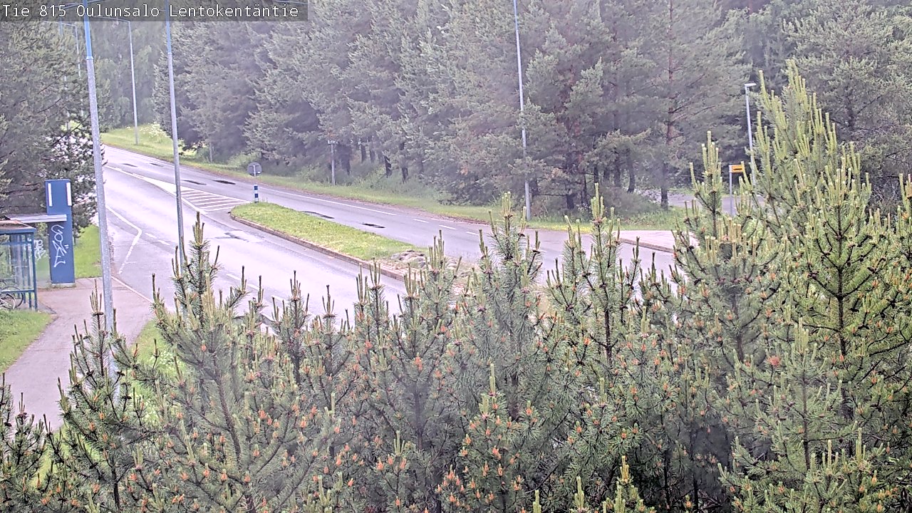 Kelikamerat Kuva Tie 816 Oulunsalo, Lentokentäntie, Oulu, Pohjois-Pohjanmaa