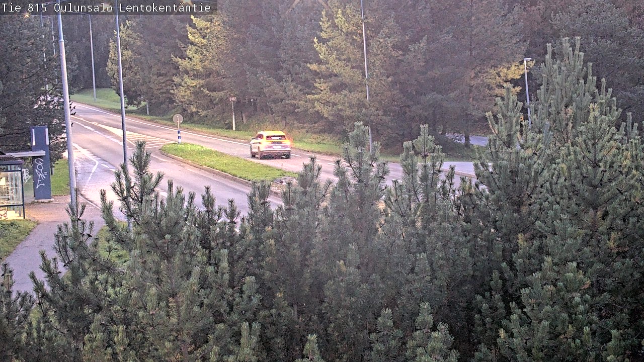 Kelikamerat Kuva Tie 816 Oulunsalo, Lentokentäntie, Oulu, Pohjois-Pohjanmaa
