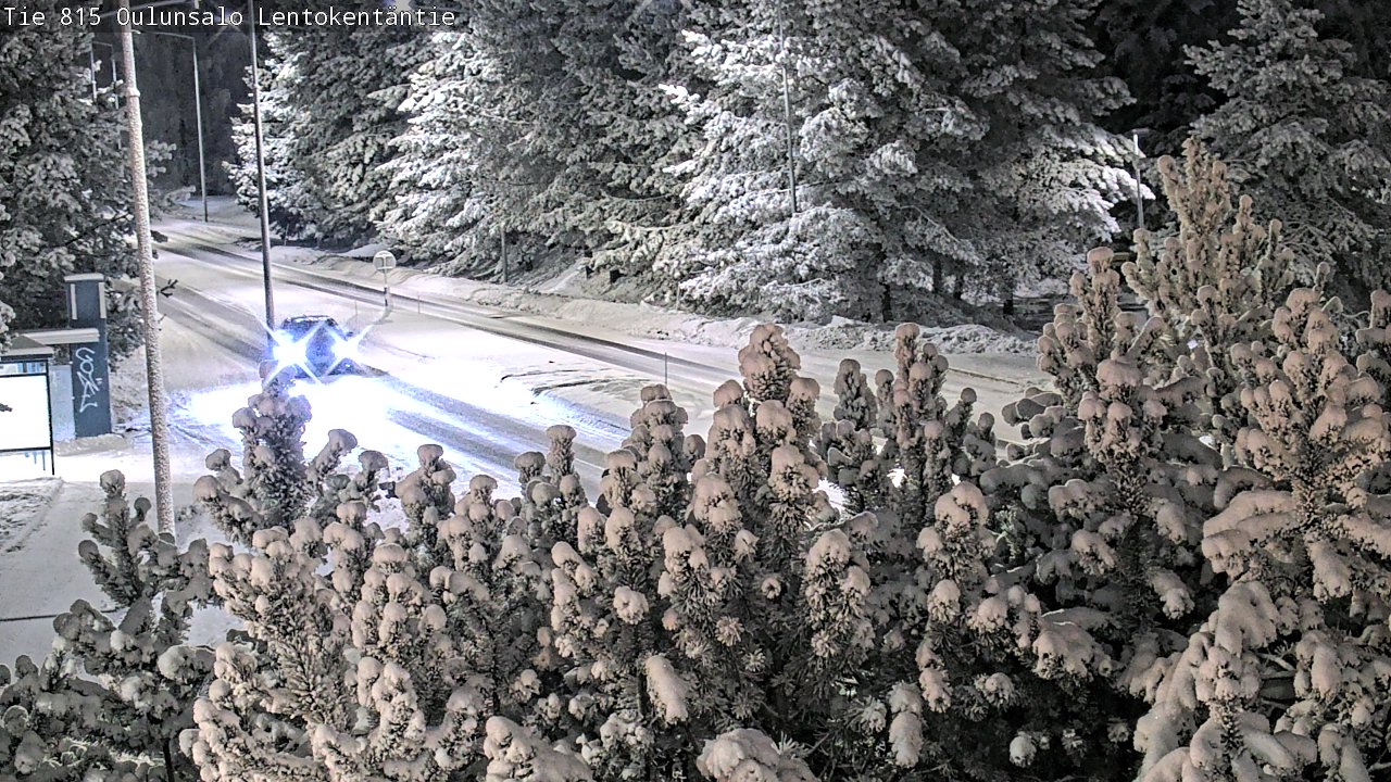 Kelikamerat Kuva Tie 816 Oulunsalo, Lentokentäntie, Oulu, Pohjois-Pohjanmaa