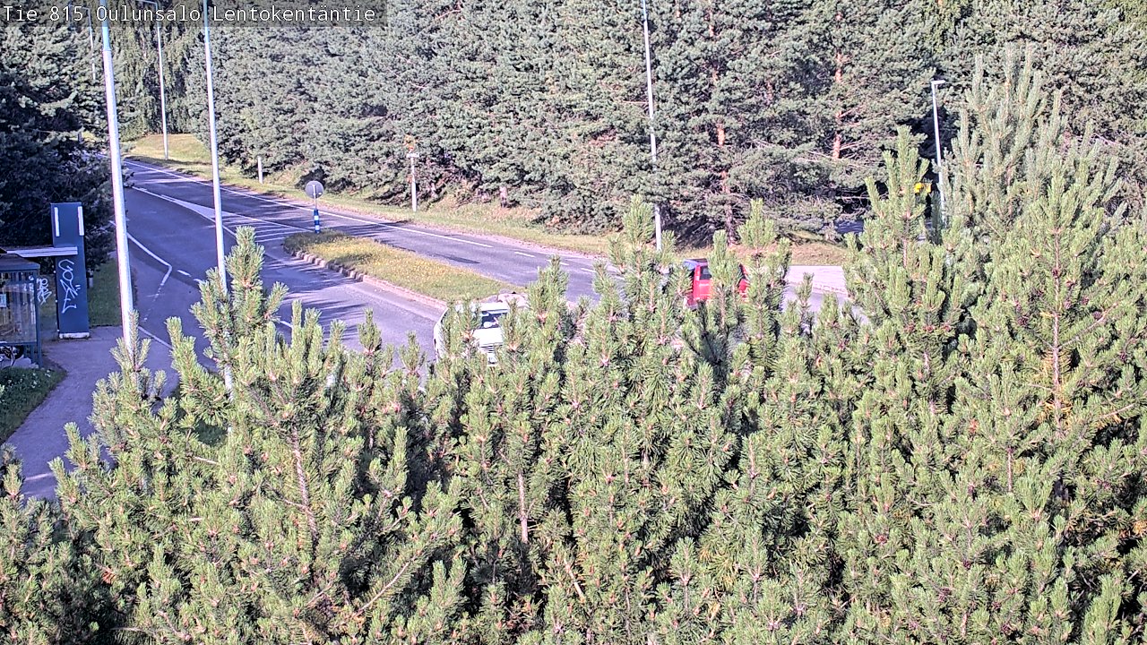 Weather Camera Image Road 816 Oulunsalo, Lentokentäntie, Oulu, Pohjois-Pohjanmaa