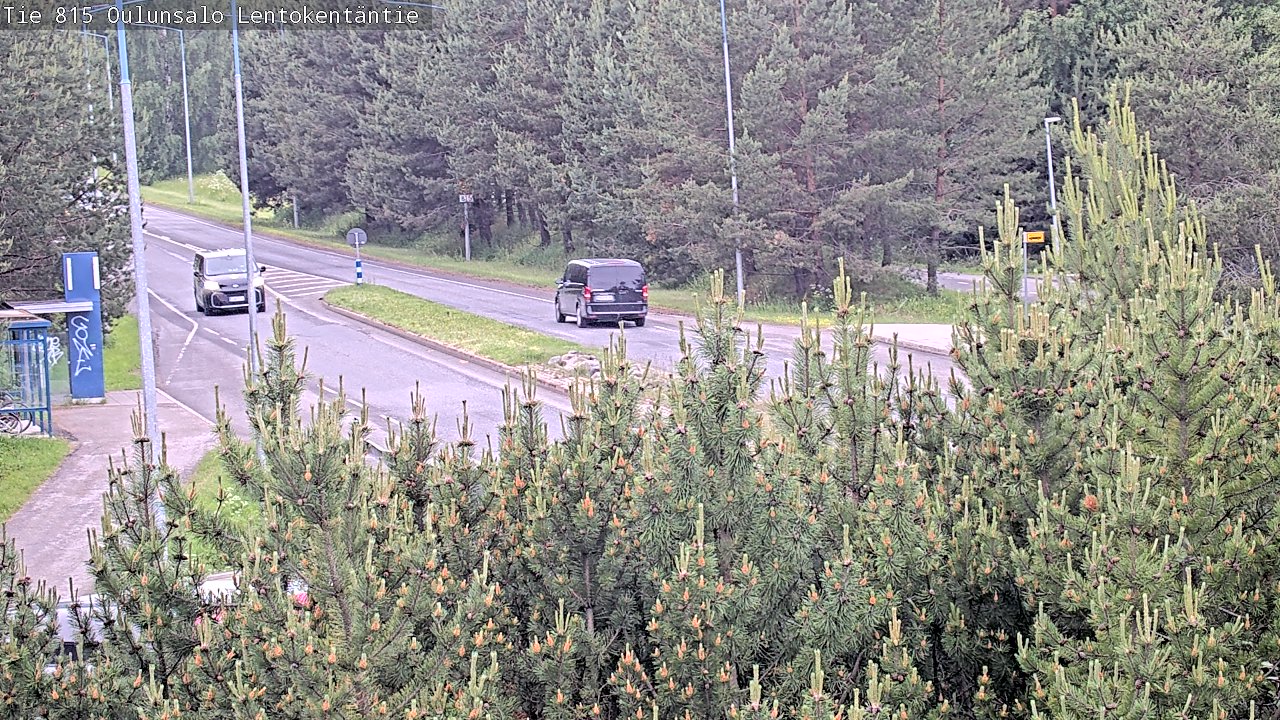 Kelikamerat Kuva Tie 816 Oulunsalo, Lentokentäntie, Oulu, Pohjois-Pohjanmaa