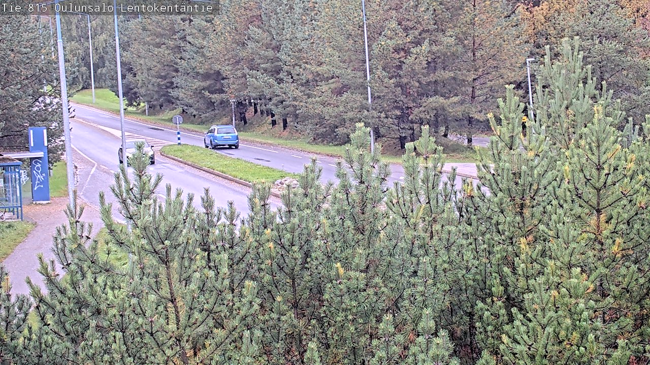 Weather Camera Image Road 816 Oulunsalo, Lentokentäntie, Oulu, Pohjois-Pohjanmaa