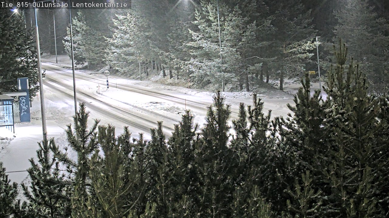 Kelikamerat Kuva Tie 816 Oulunsalo, Lentokentäntie, Oulu, Pohjois-Pohjanmaa