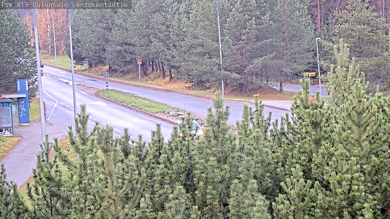 Kelikamerat Kuva Tie 816 Oulunsalo, Lentokentäntie, Oulu, Pohjois-Pohjanmaa