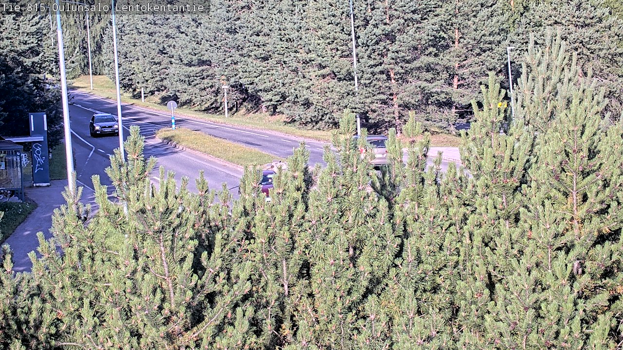 Weather Camera Image Road 816 Oulunsalo, Lentokentäntie, Oulu, Pohjois-Pohjanmaa