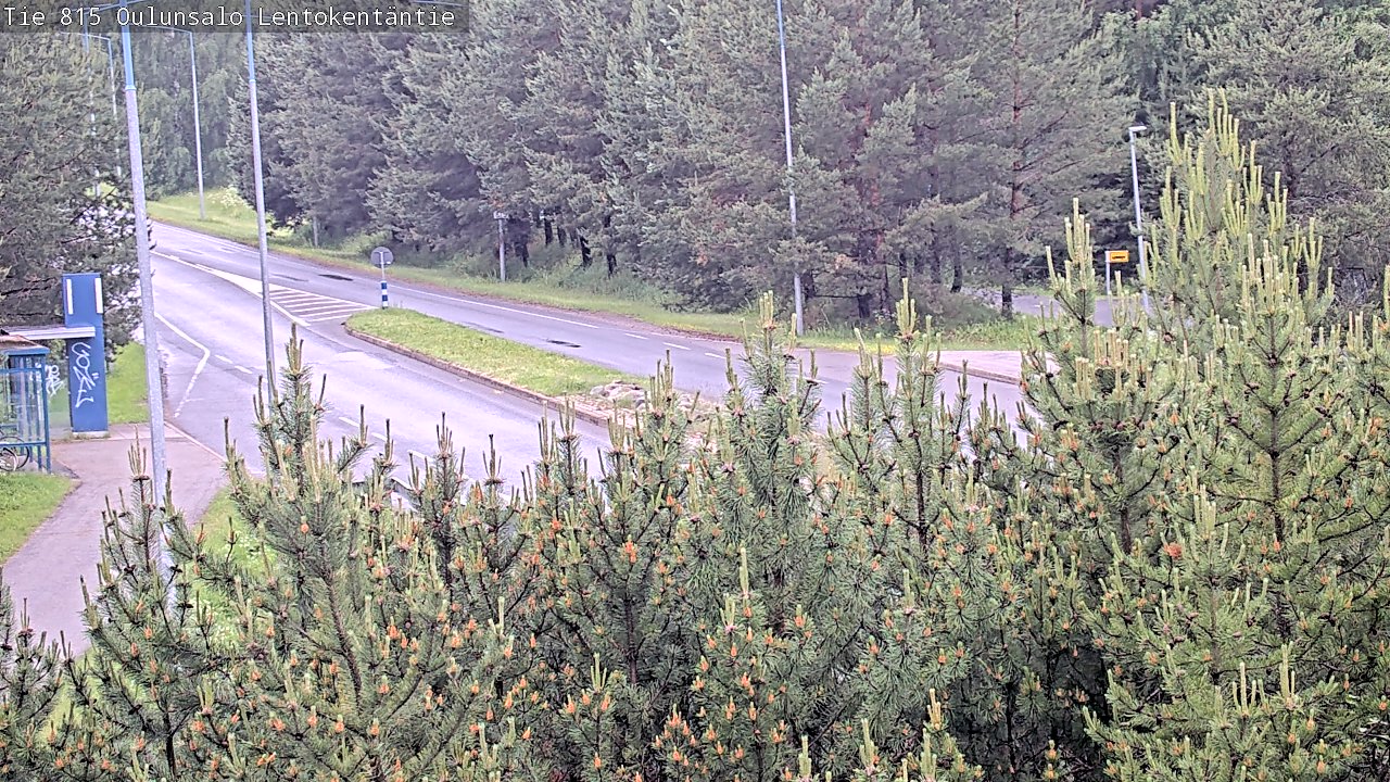 Kelikamerat Kuva Tie 816 Oulunsalo, Lentokentäntie, Oulu, Pohjois-Pohjanmaa