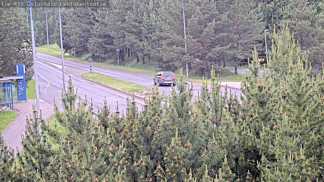 Kelikamerat Kuva Tie 816 Oulunsalo, Lentokentäntie, Oulu, Pohjois-Pohjanmaa
