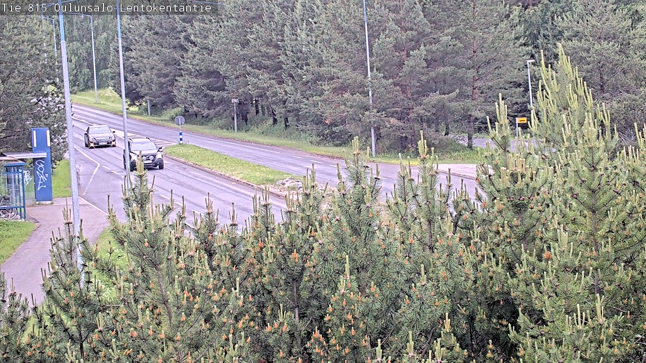 Kelikamerat Kuva Tie 816 Oulunsalo, Lentokentäntie, Oulu, Pohjois-Pohjanmaa