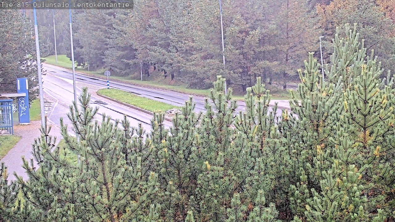 Weather Camera Image Road 816 Oulunsalo, Lentokentäntie, Oulu, Pohjois-Pohjanmaa