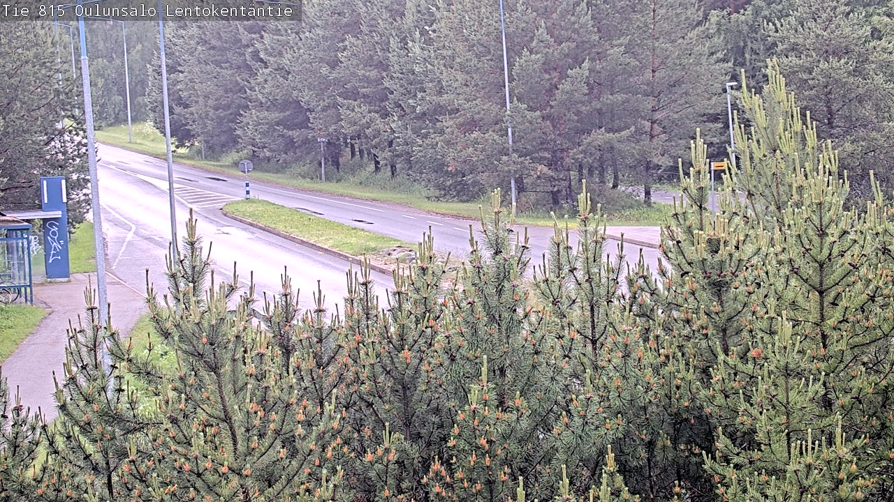 Kelikamerat Kuva Tie 816 Oulunsalo, Lentokentäntie, Oulu, Pohjois-Pohjanmaa
