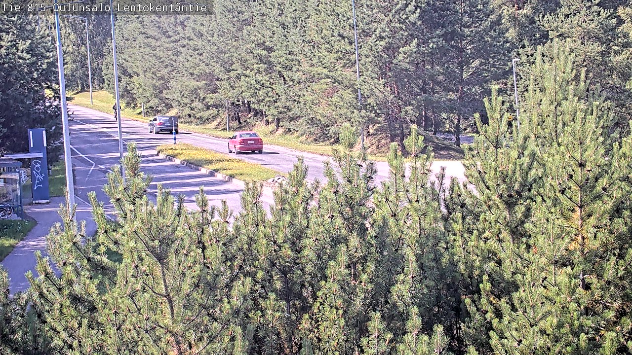 Kelikamerat Kuva Tie 816 Oulunsalo, Lentokentäntie, Oulu, Pohjois-Pohjanmaa