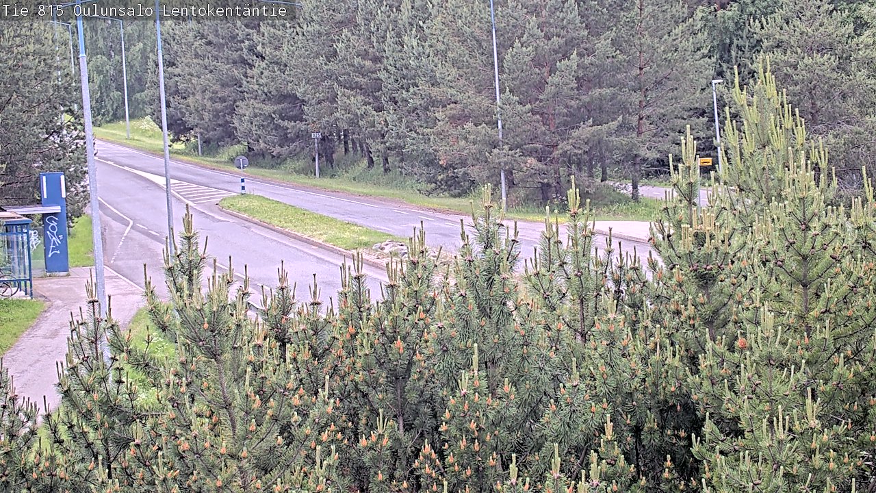 Kelikamerat Kuva Tie 816 Oulunsalo, Lentokentäntie, Oulu, Pohjois-Pohjanmaa