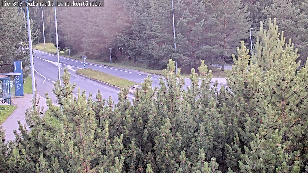 Kelikamerat Kuva Tie 816 Oulunsalo, Lentokentäntie, Oulu, Pohjois-Pohjanmaa