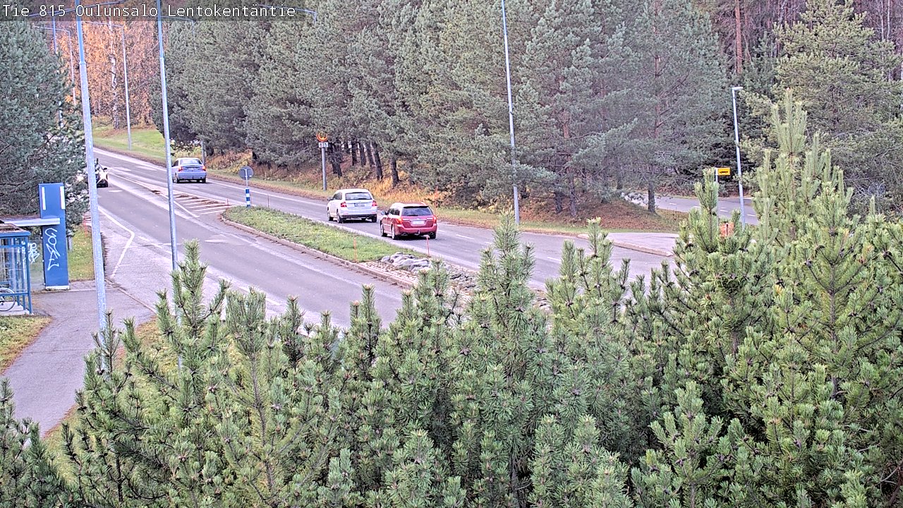 Kelikamerat Kuva Tie 816 Oulunsalo, Lentokentäntie, Oulu, Pohjois-Pohjanmaa